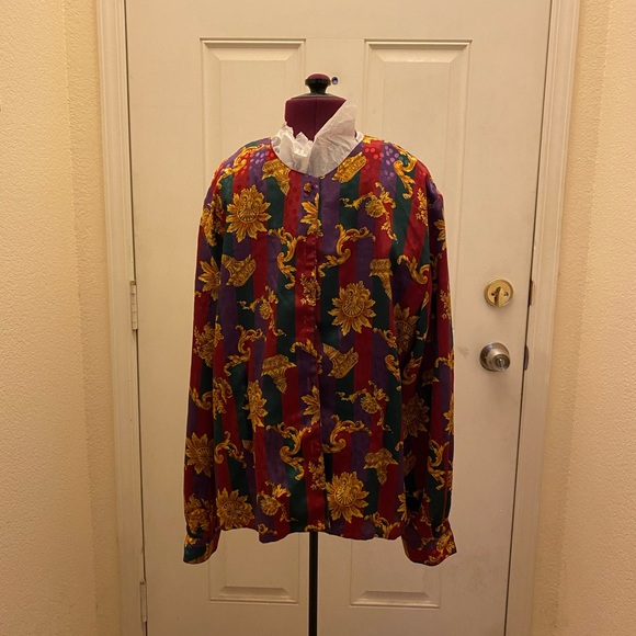 EJ Harper Vintage Blouse/Coverup - Picture 2 of 4